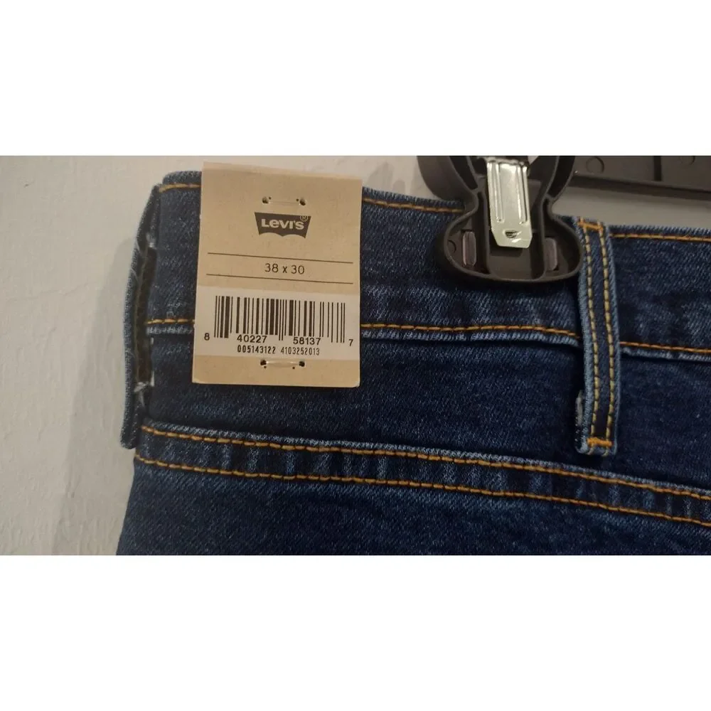 Levi’s 514 Straight Fit Dark Wash Jeans Men’s Size 38x30 Denim Pants